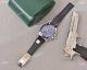 New Copy Rolex Daytona Watch 43mm Blue Dial Black Rubber Strap (4)_th.jpg